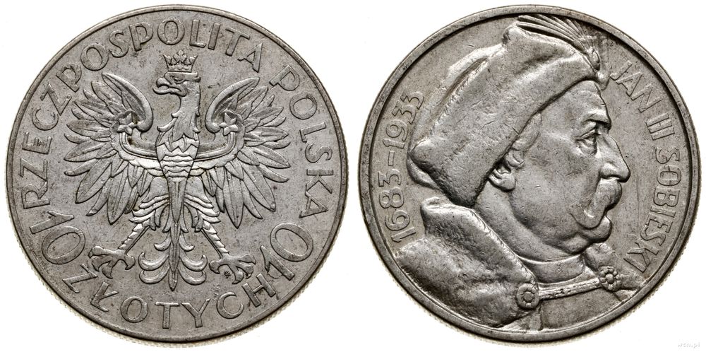 Polska, 10 złotych, 1933