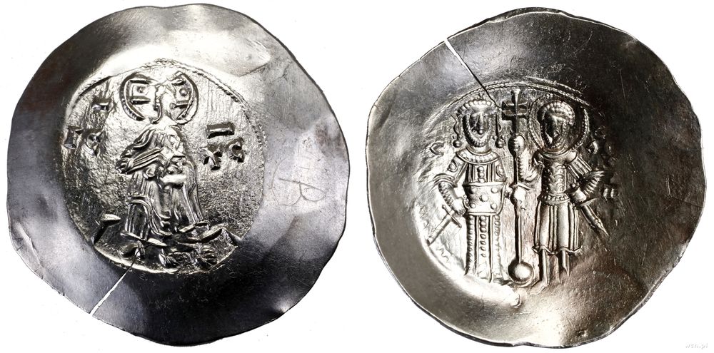 Bizancjum, elektronowe aspron trachy, ok. 1160–1164
