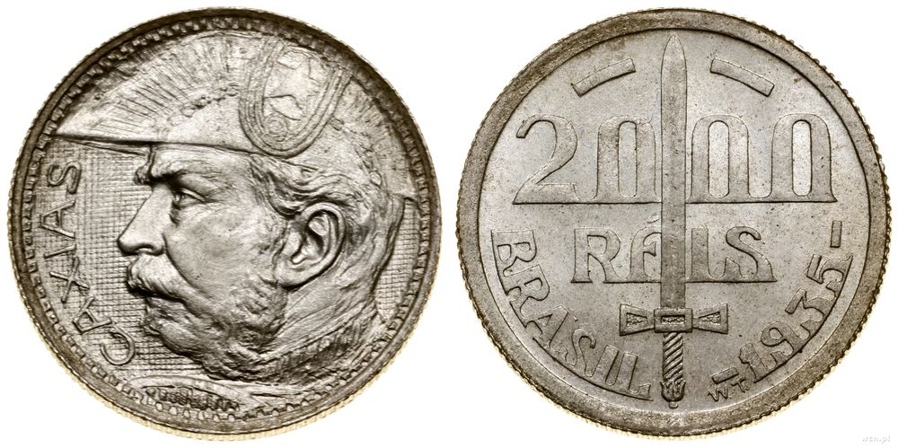 Brazylia, 2.000 reali, 1935