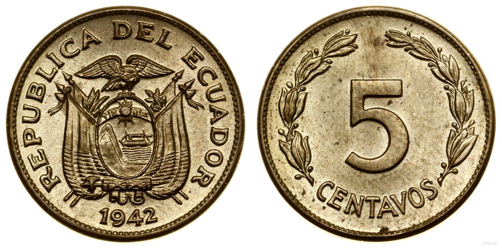 Ekwador, 5 centavo, 1942