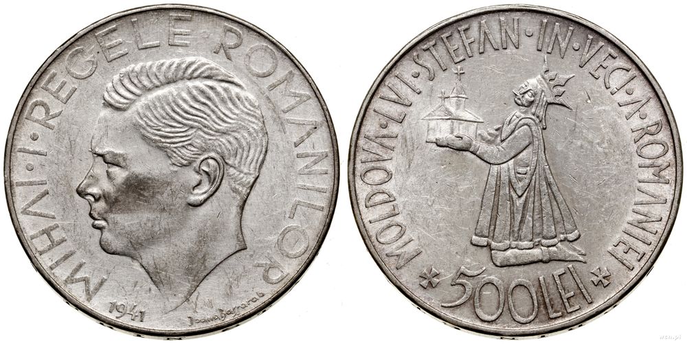 Rumunia, 500 lei, 1941