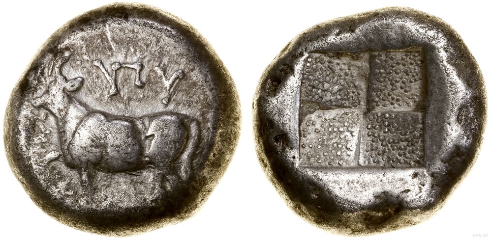 Grecja i posthellenistyczne, tetradrachma, ok. 357–340 pne