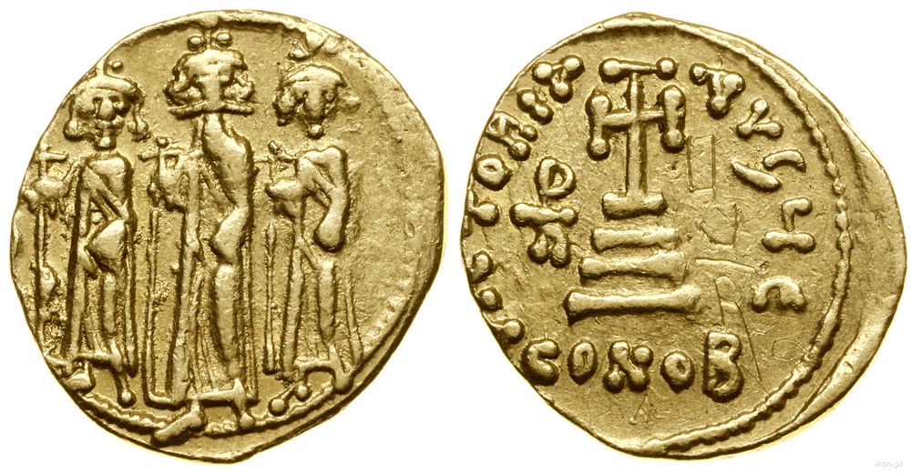 Bizancjum, solidus, 639–641