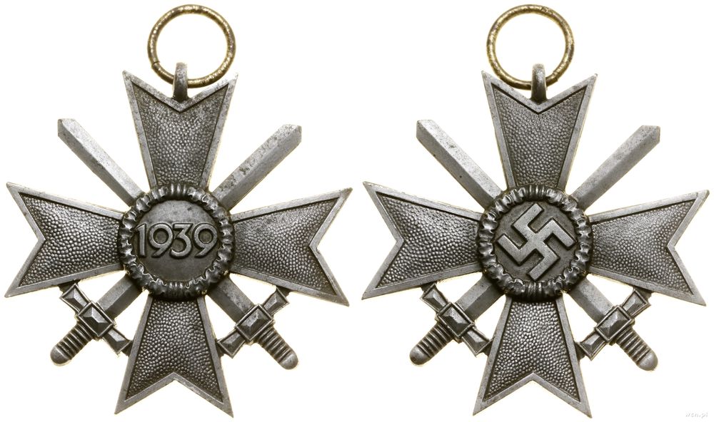 Niemcy, Kriegsverdienstkreuz mit Schwerten 2. Klasse (Krzyż Zasługi Wojennej z Mieczami II klasy), 1939–1945
