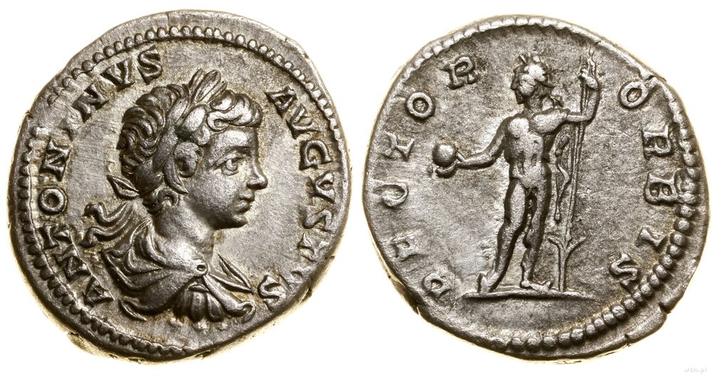 Cesarstwo Rzymskie, denar, 199–200