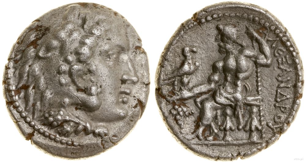 Celtowie Wschodni, tetradrachma - naśladownictwo celtyckie tetradrachmy Aleksandra Wielkiego, III w. pne