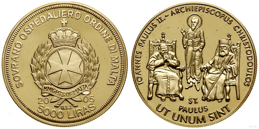 Malta, 5.000 lirów, 2005