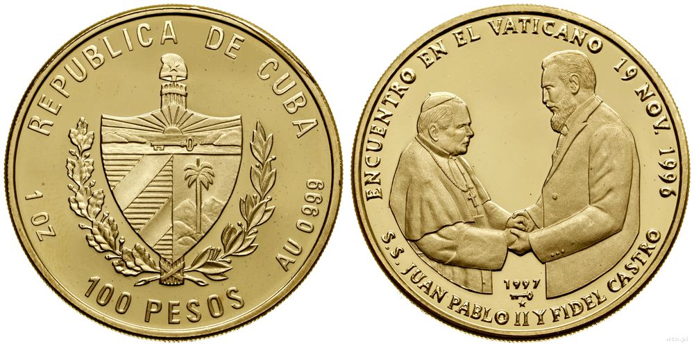Kuba, 100 peso, 1997