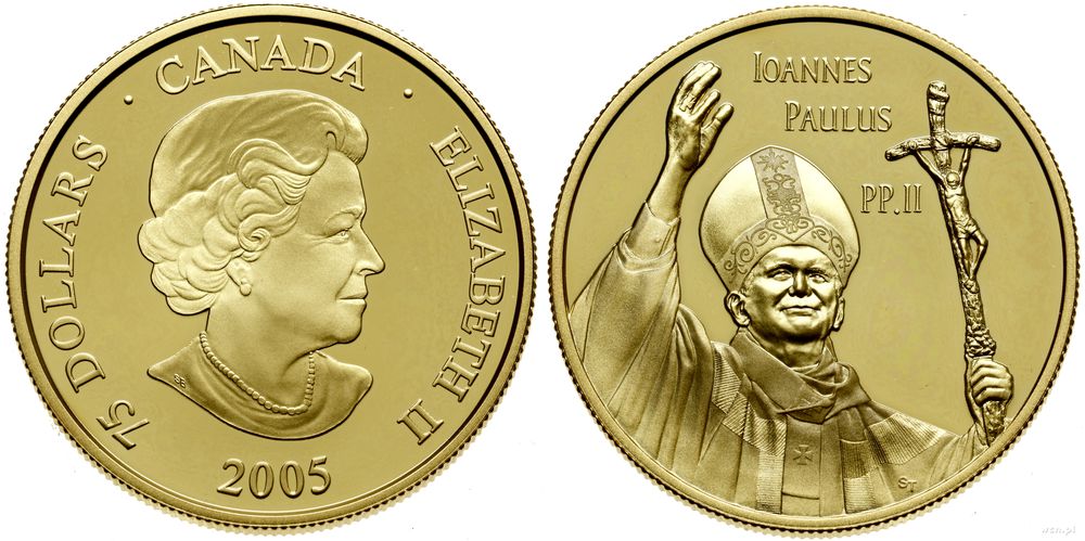 Kanada, 75 dolarów, 2005