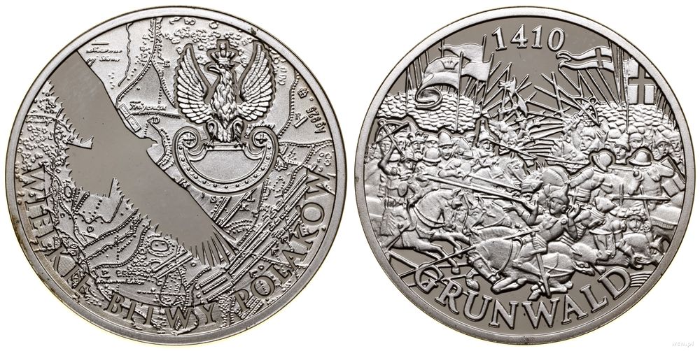 Polska, medal z serii Wielkie Bitwy Polaków