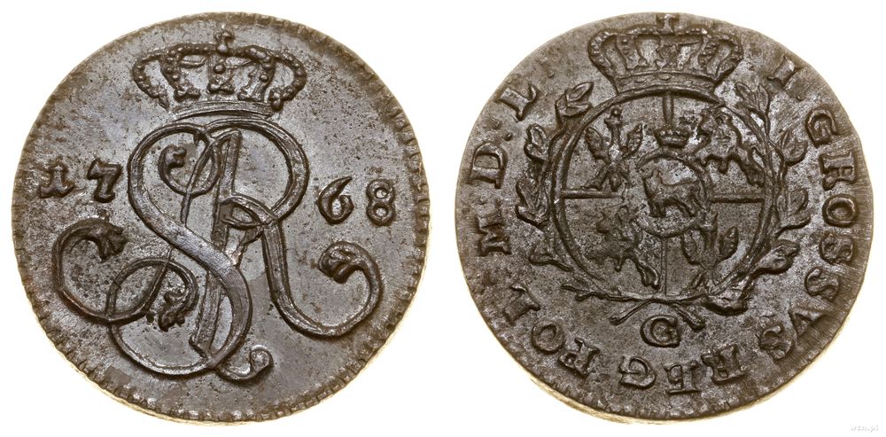 Polska, grosz, 1768 G
