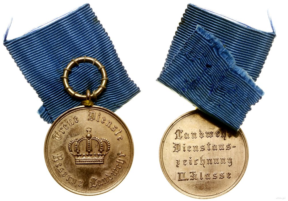 Niemcy, Odznaka za Służbę Wojskową w Landwerze 2. klasy, 1913–1924