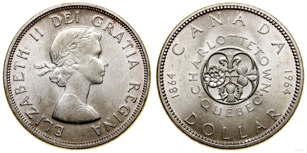 Kanada, 1 dolar, 1964