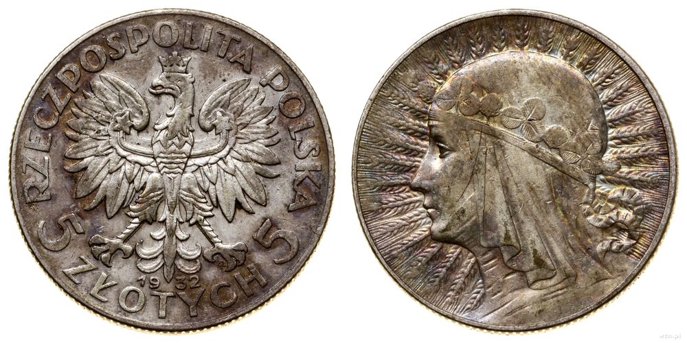 Polska, 5 złotych, 1932