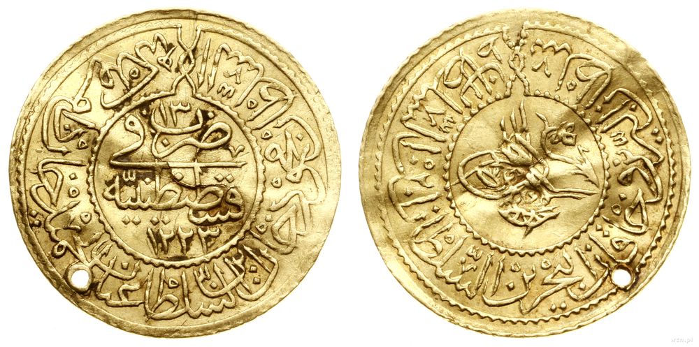 Turcja, 1 rumi, AH 1223+13 (1820)