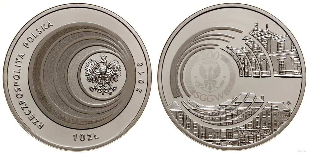 Polska, 10 złotych, 2016