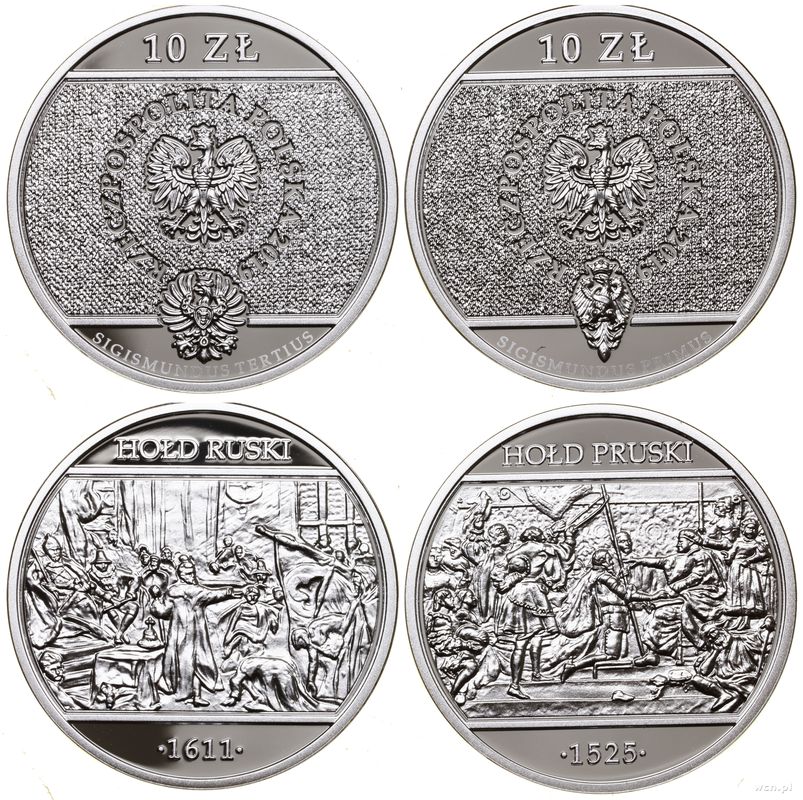 Polska, zestaw: 2 x 10 złotych, 2019
