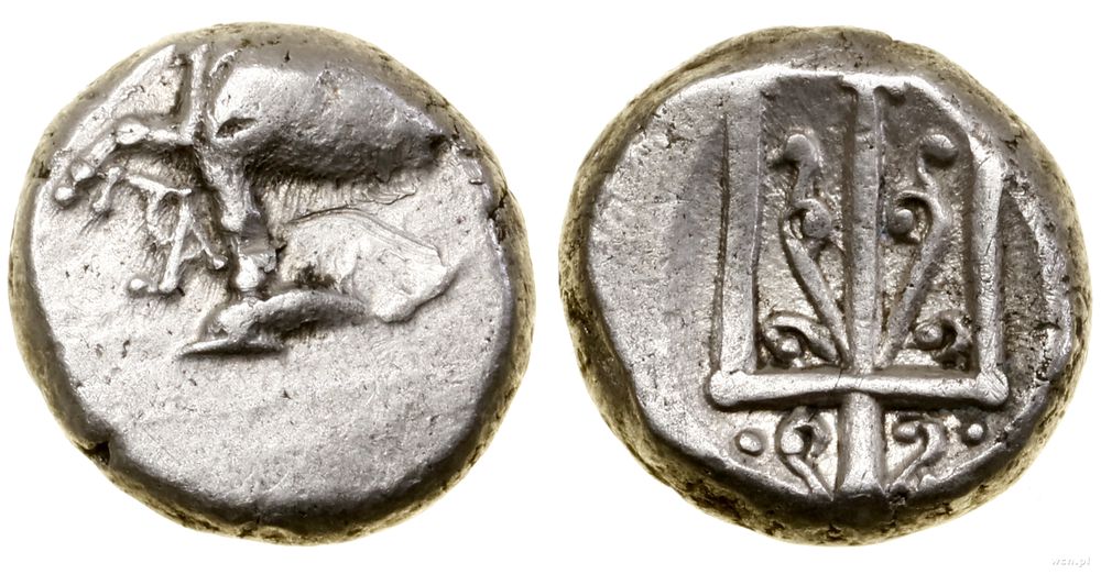 Grecja i posthellenistyczne, hemidrachma, ok. 357–340 pne