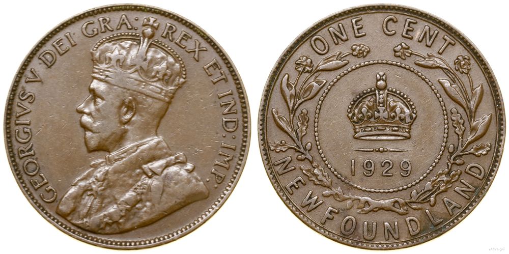 Kanada, 1 cent, 1929