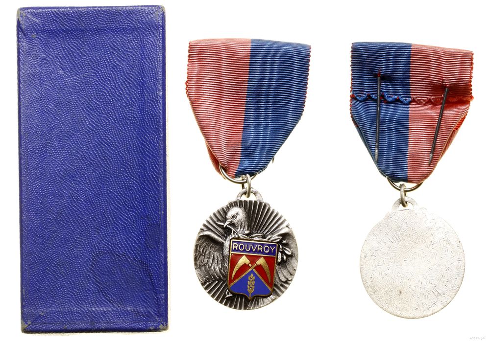 Francja, Medal Stowarzyszenia Hodowców Gołębi Pocztowych w Rouvroy