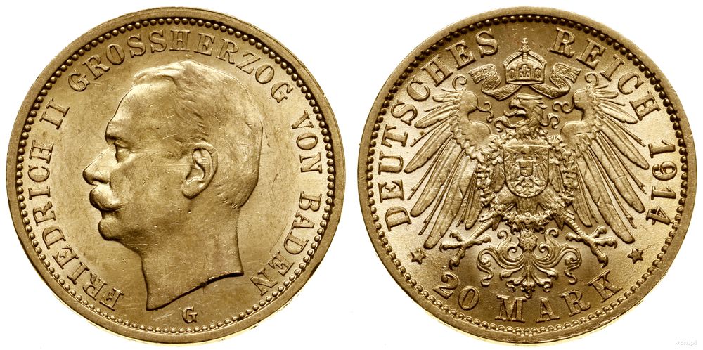 Niemcy, 20 marek, 1914 G