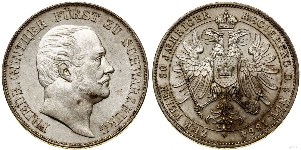 Niemcy, talar, 1864