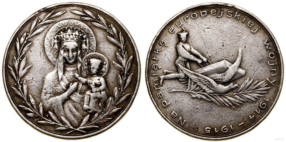 Polska, medal na pamiątkę europejskiej wojny 1914-1915