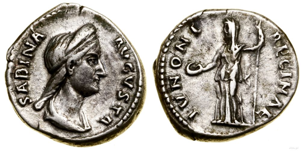 Cesarstwo Rzymskie, denar, 126–137