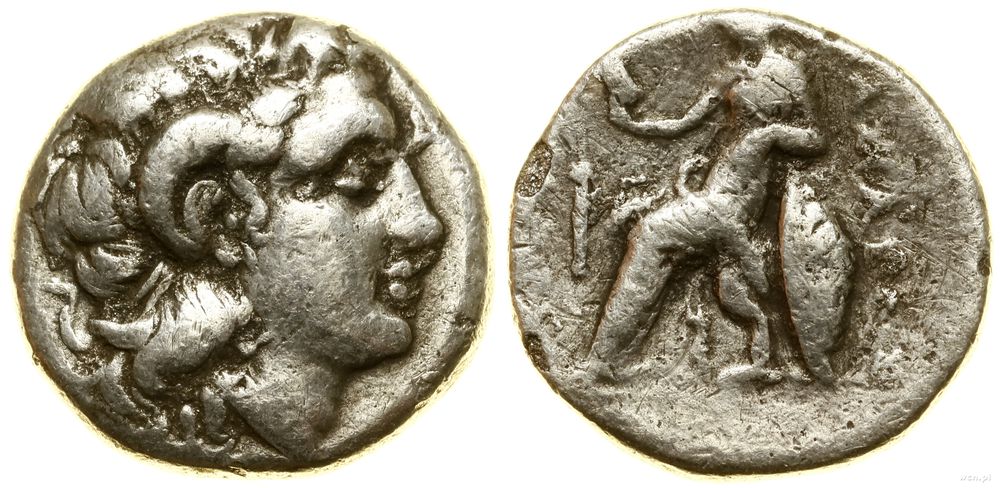 Grecja i posthellenistyczne, drachma, ok. 294–287 pne