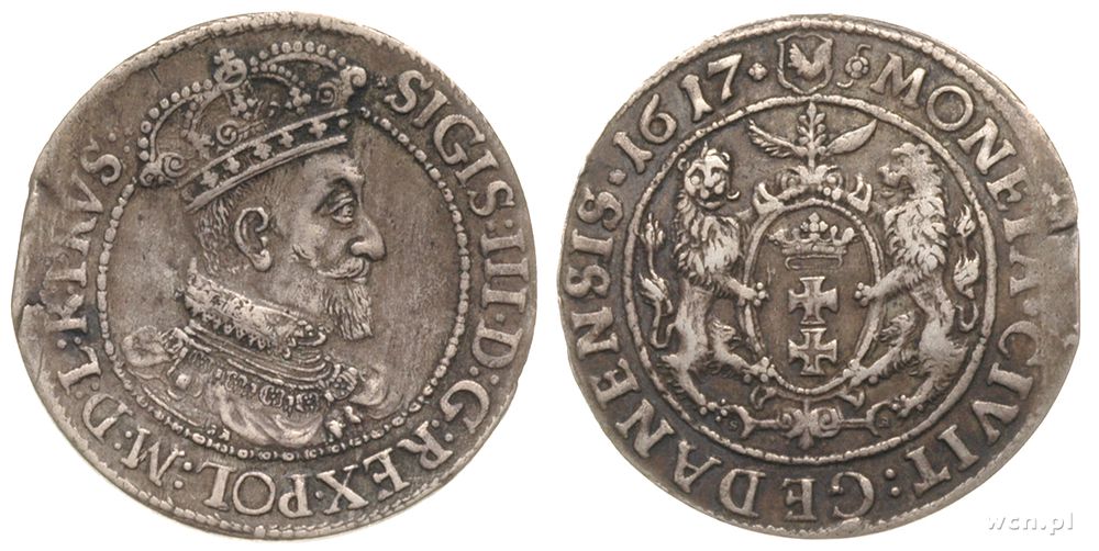 Polska, ort, 1617