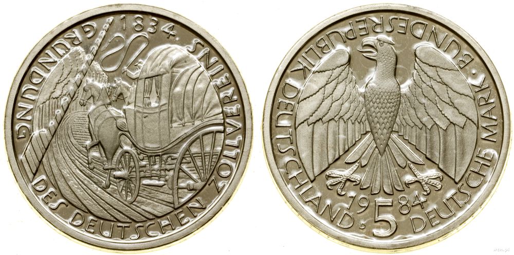 Niemcy, 5 marek, 1984 D