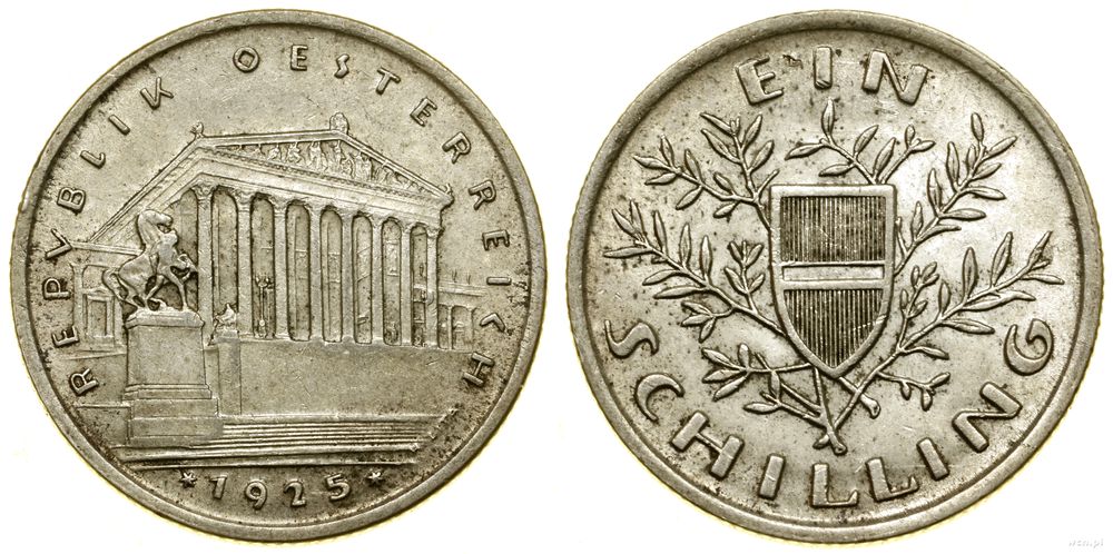 Austria, 1 szyling, 1925