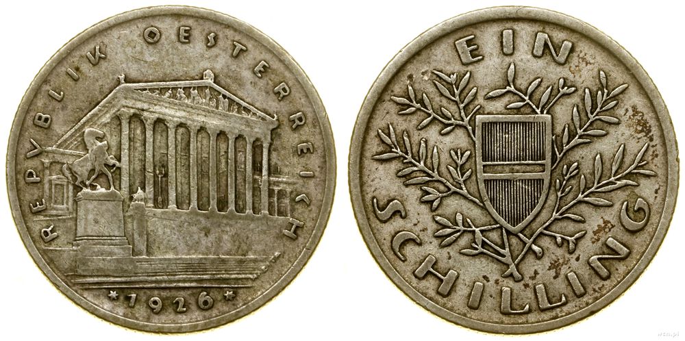 Austria, 1 szyling, 1926