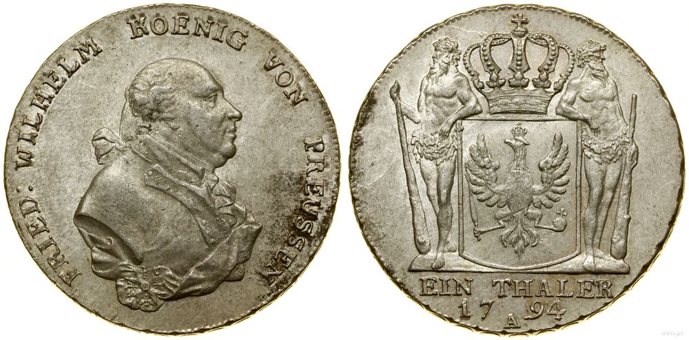 Niemcy, talar, 1794 A