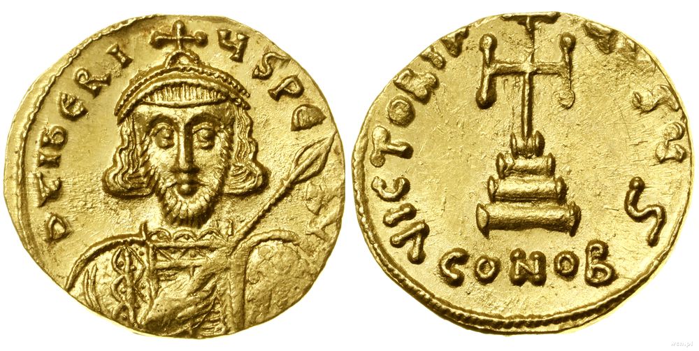 Bizancjum, solidus, 698–705