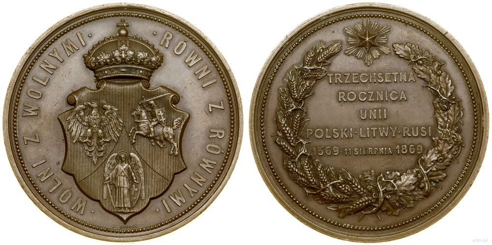 Polska, 300. lecie Unii Lubelskiej, 1869