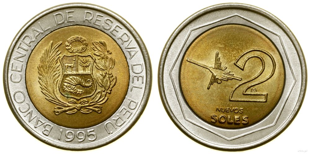Peru, 2 nowe sole, 1995