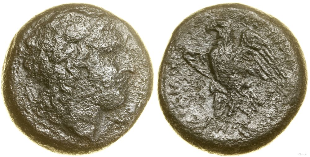 Grecja i posthellenistyczne, brąz, ok. 287–278 pne