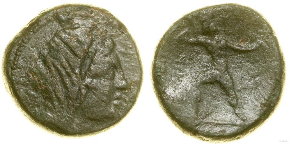 Grecja i posthellenistyczne, brąz, ok. 215–204 pne
