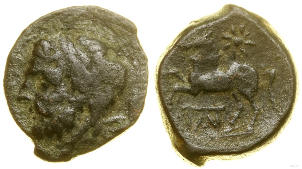 Grecja i posthellenistyczne, brąz, ok. 325–275 pne