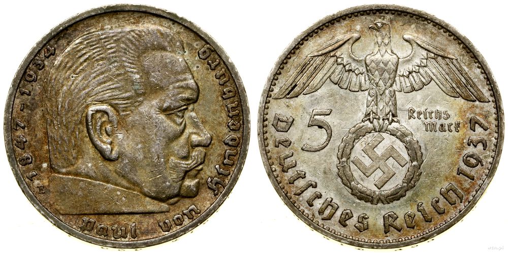 Niemcy, 5 marek, 1937 E