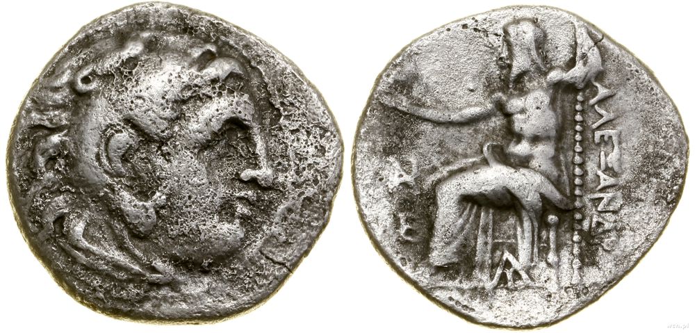 Grecja i posthellenistyczne, drachma, (ok. 305–297 pne)