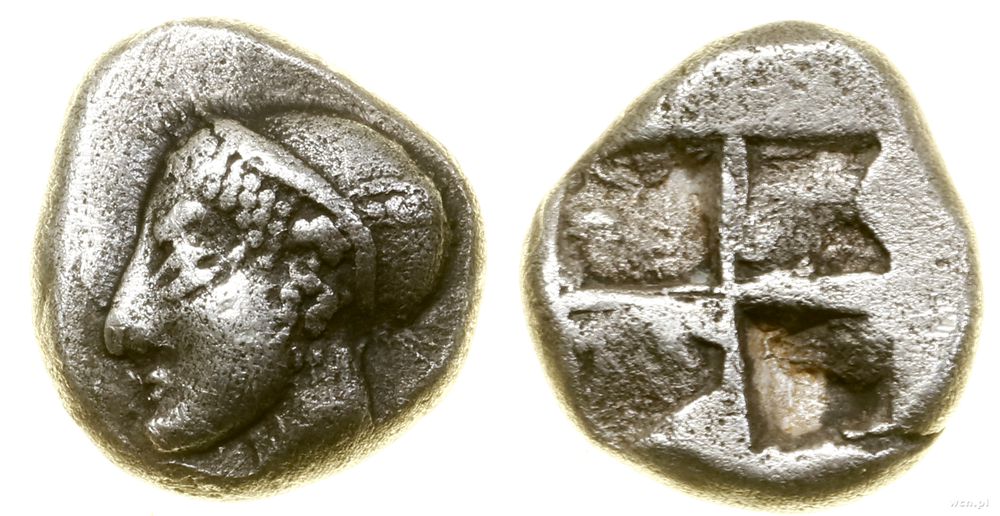 Grecja i posthellenistyczne, diobol, (ok. 521–478 pne)