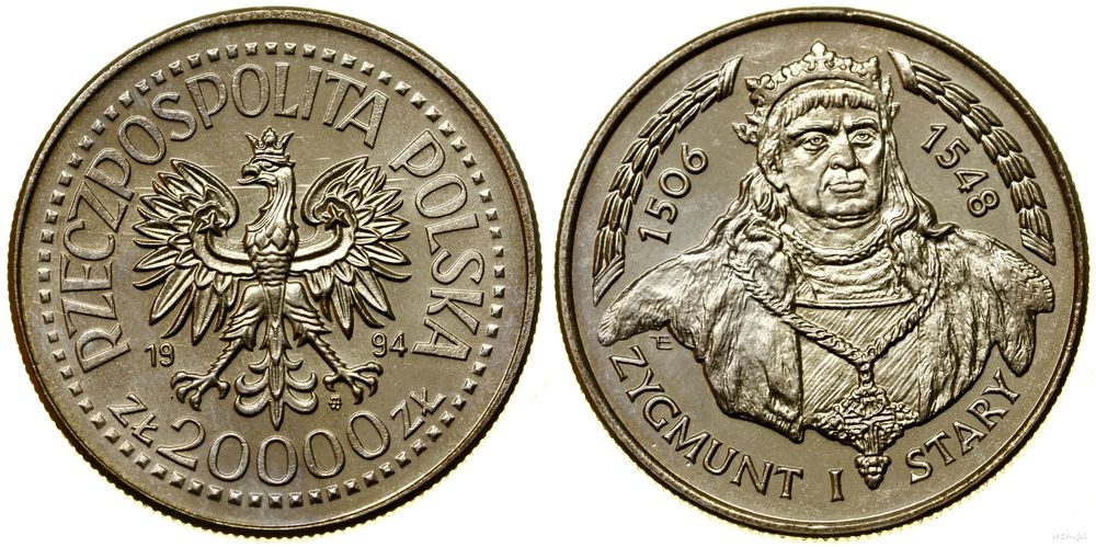 Polska, 20.000 złotych, 1994