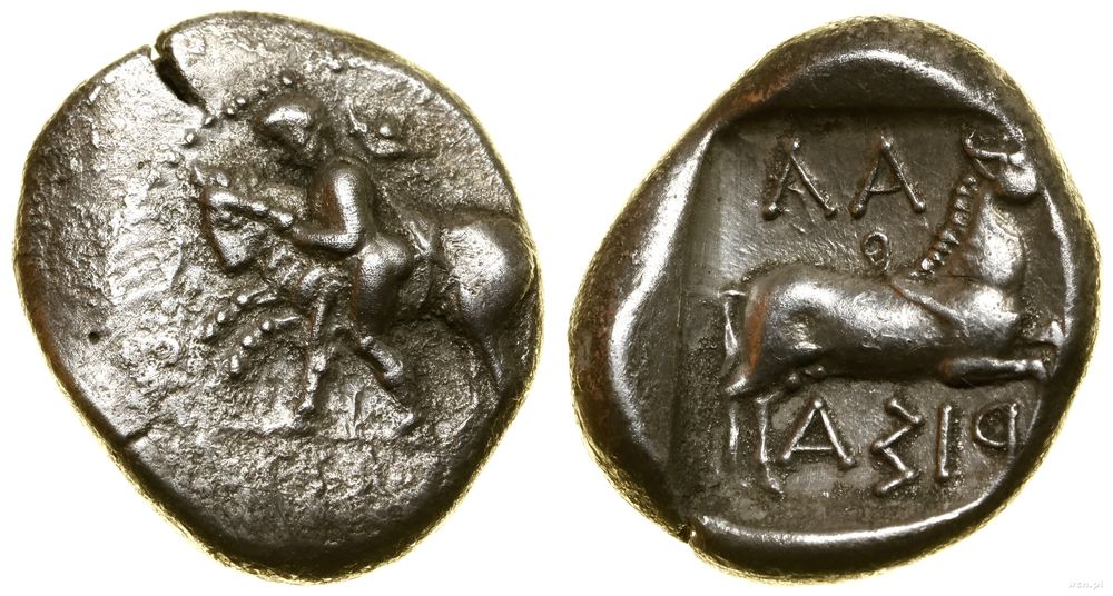 Grecja i posthellenistyczne, drachma, (ok. 450/440–420 pne)