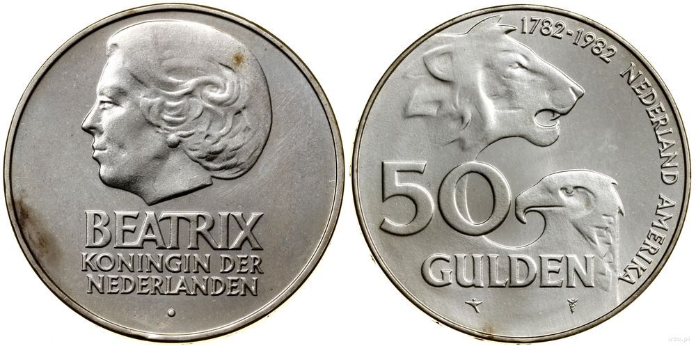 Niderlandy, 50 guldenów, 1982