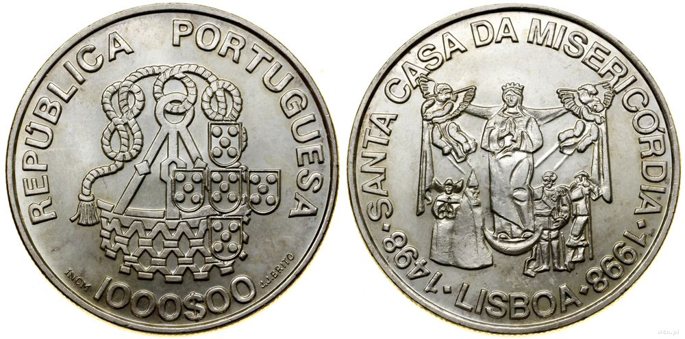 Portugalia, 1.000 eskudo, 1998