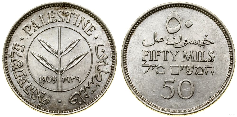 Palestyna, 50 milów, 1939