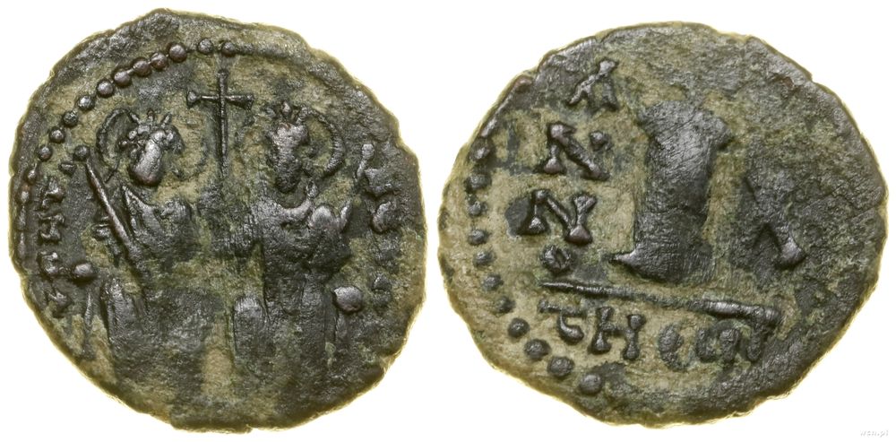 Bizancjum, 10 nummi, 575–576 (10 rok panowania)