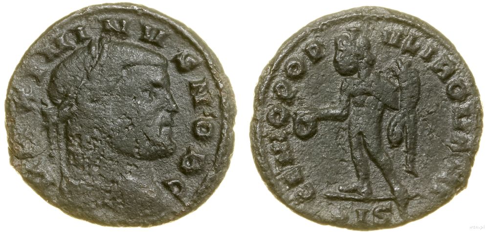 Cesarstwo Rzymskie, follis, (305–306)